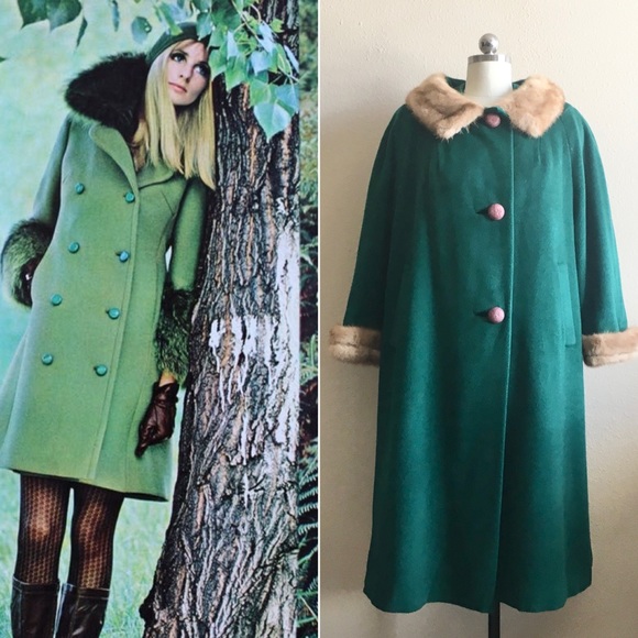 Vintage Jackets & Blazers - ’50s / Juniper Green Coat